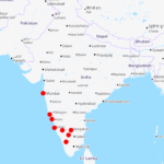 Reise 2006 / 2007 nach Mumbai - Goa - Kundapur - Gangooli (?) - Manipal - Udupi - Karkala - Madikeri - Mysore - Chamundi Hills - Bandipur National Park - Somanathpur - Mumbai