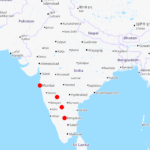 Familienreise 2016/2017 nach Mumbai Juhu Beach - Gadagh - Kolhapur - Malleshwaram - Bangalore - Mumbai